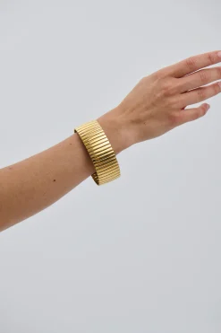 Katrina Bracelet Thick 18K Gold Plated